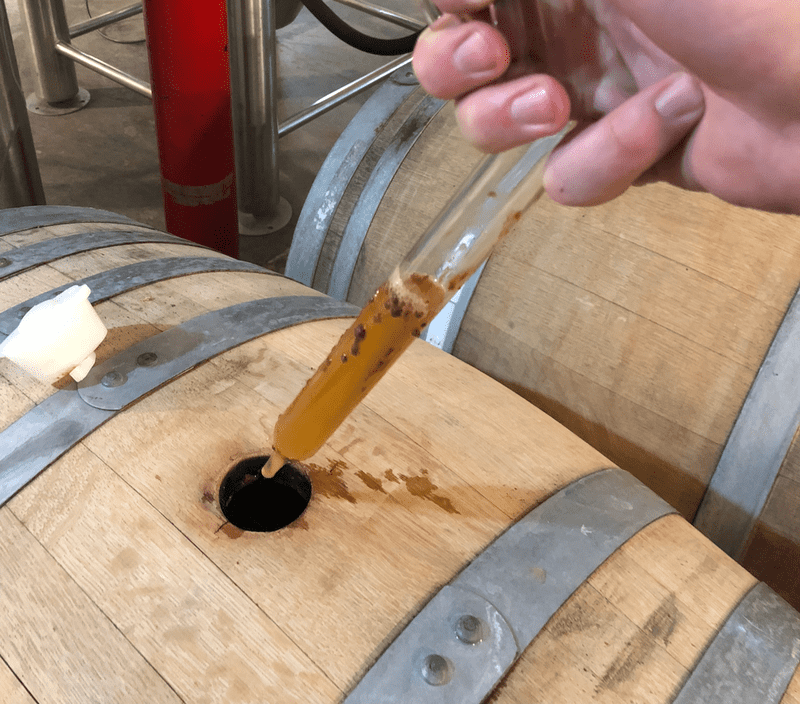 Archibald James cider barrel